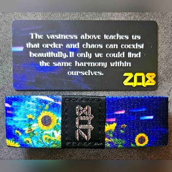 ZOX "CELESTIAL HARMONY" #425 CELESTIAL SECRETS GOLDIE Med Collectible Wristband - Picture 5 of 5